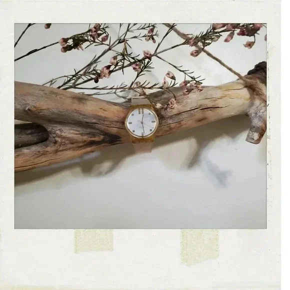 Swatch | Accessories | Swatch Vintage Yellow Silver Pink 